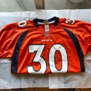 Men’s Denver Broncos Lindsay Number 30 Jersey Large